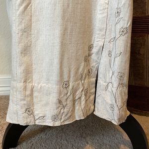 Dress made of Lien & Rayon  size L